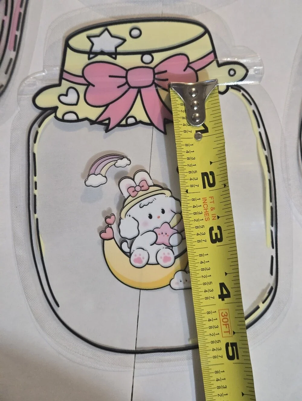 10 Cute Snack Zip Lock Bags - Pink, Yellow, Blue